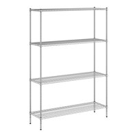 Regency 18" x 60" x 86" NSF Chrome Wire 4-Shelf Kit