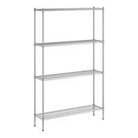 Regency 14" x 54" x 86" NSF Chrome Wire 4-Shelf Kit