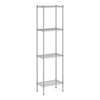 Regency 14" x 24" x 86" NSF Chrome Wire 4-Shelf Kit