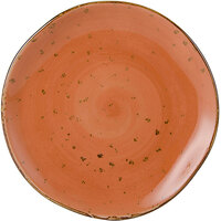 Tuxton TuxTrendz Artisan Geode Coral 6 1/2" China Plate - 24/Case