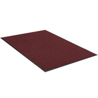 Apache Mills Needle Rib 2' x 3' Red Indoor Entrance Mat - 3/8" Thick