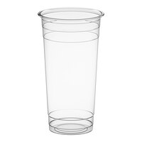 Choice 24 oz. Plastic Cold Cup - Designed for Use without Lids - 50/Pack