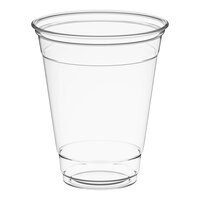 Choice 12 oz. Plastic Cold Cup - Designed for Use without Lids - 50/Pack