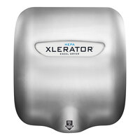 Excel XL-SB-H 208/277 XLERATOR® Stainless Steel Cover High-Speed Hand Dryer with Electrostatic (eHEPA®) Filter - 208/277V, 1,500W
