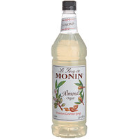 Monin Premium Almond (Orgeat) Flavoring Syrup 1 Liter
