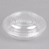 Dart C8BCD PresentaBowls 8 oz. Clear Plastic Bowl with Dome Lid - 252/Case