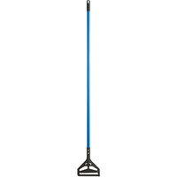 Lavex 60" Blue Quick Release Fiberglass Mop Handle