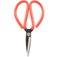 Thunder Group 4" Nickel-Plated Steel Fish Shears - 12/Pack