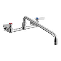 Regency Wall-Mount Faucet with 8" Centers and 16" Swing Spout