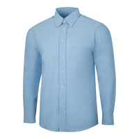 National Patrol by Henry Segal Women's Customizable Blue Long Sleeve Oxford Shirt - 24