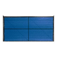 FenceScreen 200 Series Privacy Plus 6' x 50' Royal Blue HDPE Privacy Fence Screen PS200-50-58RB