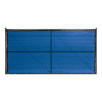 FenceScreen 200 Series Privacy Plus 5' x 50' Royal Blue HDPE Privacy Fence Screen PS200-50-48RB
