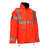 Tingley Eclipse Type R Class 3 Hi-Vis Orange Jacket with Quad-Hazard Protection J44129.SM - Small