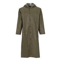 Tingley Magnaprene Olive Drab Mid-Length Rain Coat with Hood C12148.XL - Extra Large