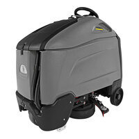 Karcher Chariot™ 3 iScrub 26 1.008-076.0 26" Cordless Stand-On Disc Floor Scrubber with (3) 234 Ah AGM Batteries, Shelf Charger, and Brush Scrub Deck - 25 Gallon, 36V, 300 RPM