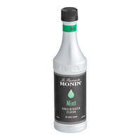 Monin Mint Concentrated Flavor 375 mL - 4/Case
