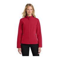 Port Authority L317 Women's Customizable Rich Red Core Soft Shell Jacket - S