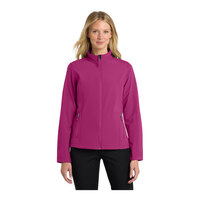 Port Authority L317 Women's Customizable Very Berry Core Soft Shell Jacket - M