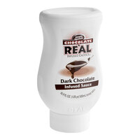 Real Dark Chocolate Infused Syrup 16.9 fl. oz. - 6/Case
