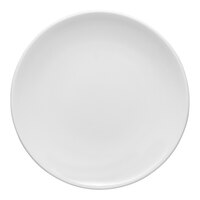 Ariane Vital Coupe 6" Warm White Round Porcelain Rimless Coupe Plate - 12/Case
