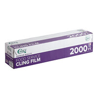 Choice 24" x 2000' Foodservice Film with Serrated Cutter - 2/Case