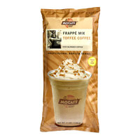 MOCAFE Toffee Coffee Frappe Mix Powder 3 lb. - 4/Case