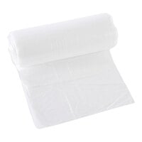Boardwalk 16-20 Gallon 6 Micron 24" x 33" High-Density Clear Janitorial Can Liner / Trash Bag - 1,000/Case
