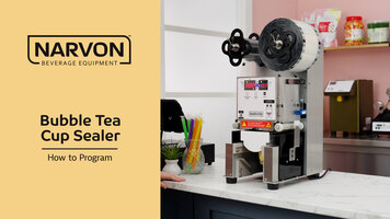 Narvon Bubble Tea Cup Sealer: How to Program