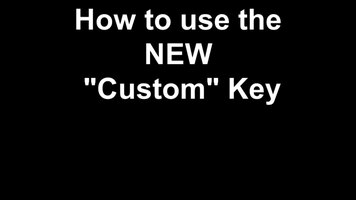 DYMO: Rhino 4200: How to use the "Custom" key DYMO: Rhino 4200: How to use the "Custom" key