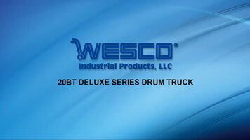 WESCO 20BT Series Drum Truck WESCO 20BT Series Drum Truck