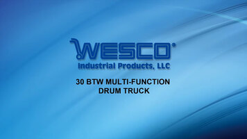 WESCO 30BT Multi Functional Drum Truck WESCO 30BT Multi Functional Drum Truck