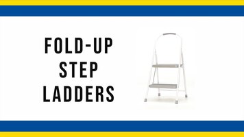 Overview of Fold-Up Step Ladders from Vestil Overview of Fold-Up Step Ladders from Vestil
