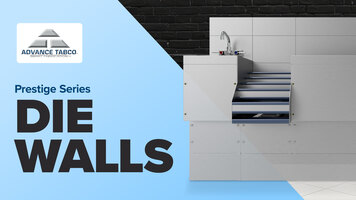 Advance Tabco Prestige Series Die Walls