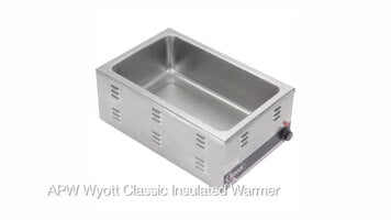 APW Wyott Classic Insulated Warmer APW Wyott Classic Insulated Warmer