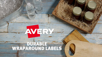 Avery®: Durable Wraparound Labels Avery®: Durable Wraparound Labels