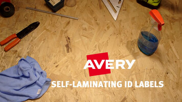 Avery® Self-Laminating ID Labels Avery® Self-Laminating ID Labels