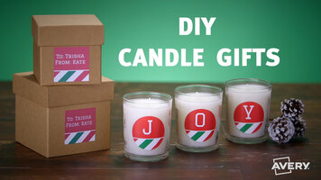 Avery®: How to Make DIY Candle Gifts Avery®: How to Make DIY Candle Gifts