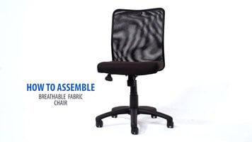 Boss B6105 Office Chair Assembly Boss B6105 Office Chair Assembly