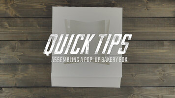 How to Assemble a Pop-Up Bakery Box How to Assemble a Pop-Up Bakery Box
