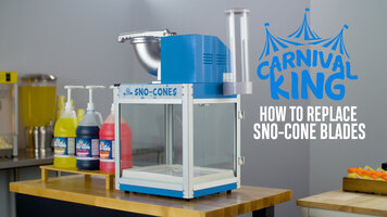 How to Replace the Blades in Carnival Sno-Cone Machines How to Replace the Blades in Carnival Sno-Cone Machines