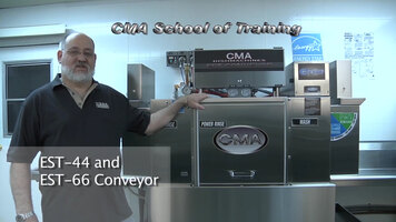 CMA Conveyor Dishwasher Training Part 1 CMA Conveyor Dishwasher Training Part 1