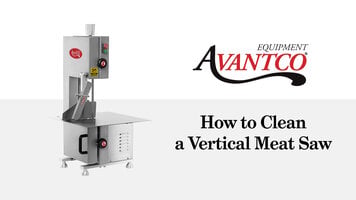 How to Clean an Avantco Vertical Meat Saw How to Clean an Avantco Vertical Meat Saw