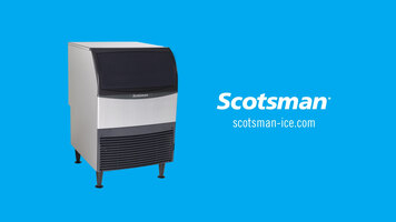 Scotsman Essential Undercounter Video - Introduction Scotsman Essential Undercounter Video - Introduction