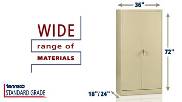 Tennsco Standard Grade Traditional Unassembled Cabinets Tennsco Standard Grade Traditional Unassembled Cabinets
