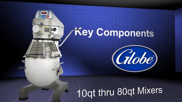 Globe SP10-60 Mixer Key Components Globe SP10-60 Mixer Key Components