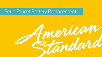 How to Replace a Battery for a Selectronic Bathroom Faucet How to Replace a Battery for a Selectronic Bathroom Faucet