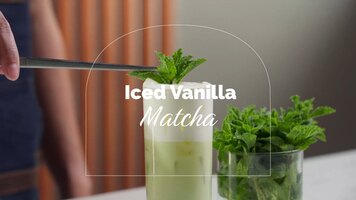 Monin Recipe Inspiration: Iced Vanilla Matcha Monin Recipe Inspiration: Iced Vanilla Matcha