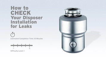 InSinkErator Garbage Disposals: How to Check for Leaks InSinkErator Garbage Disposals: How to Check for Leaks