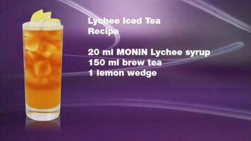 Lychee Iced Tea by Monin Lychee Iced Tea by Monin