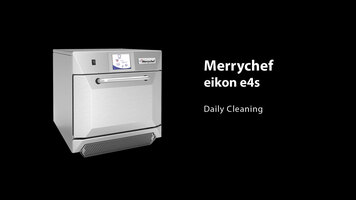 Merrychef eikon e4s Combination Oven: Cleaning Merrychef eikon e4s Combination Oven: Cleaning